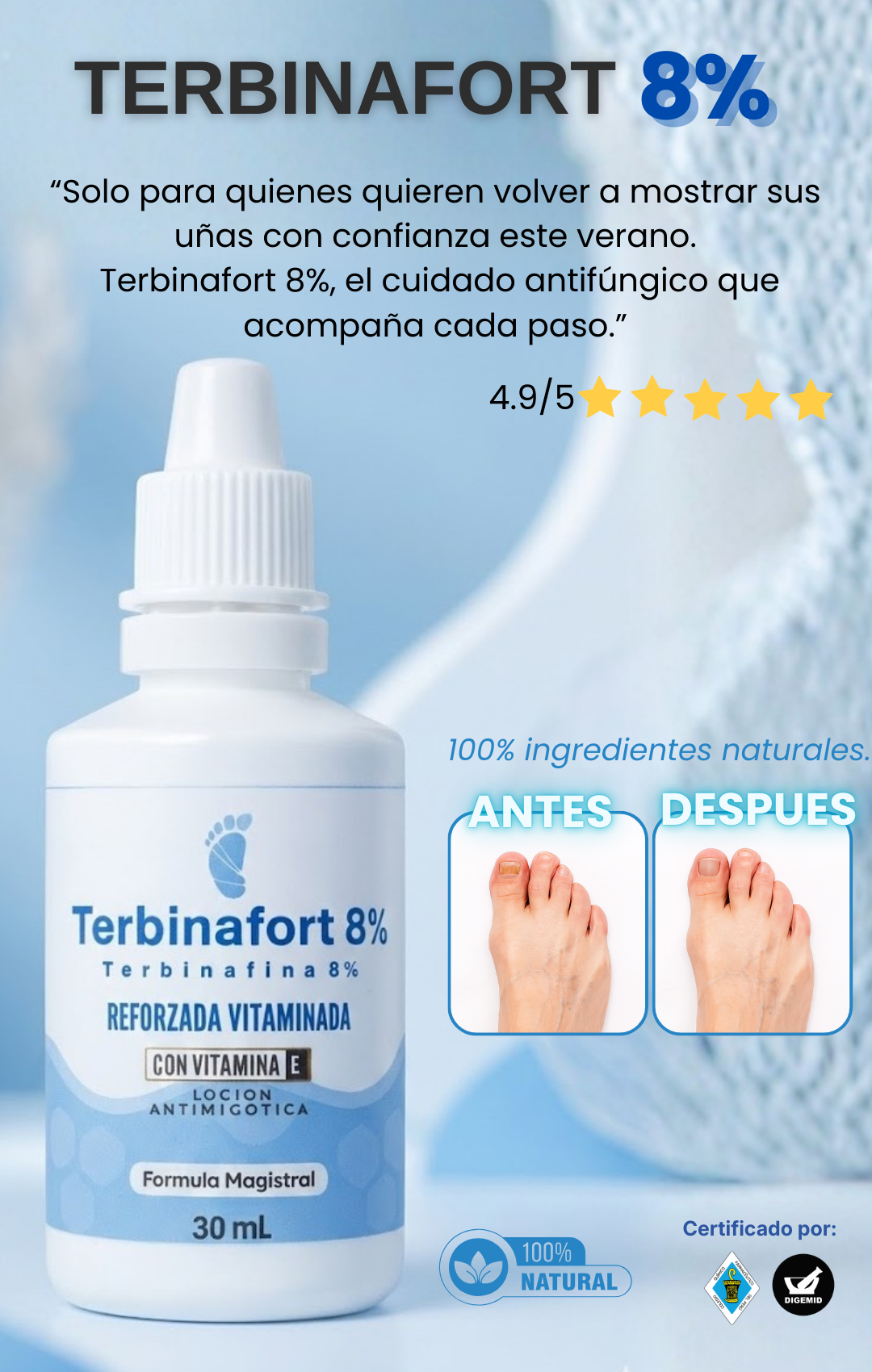 TERBINAFORT 8%👣