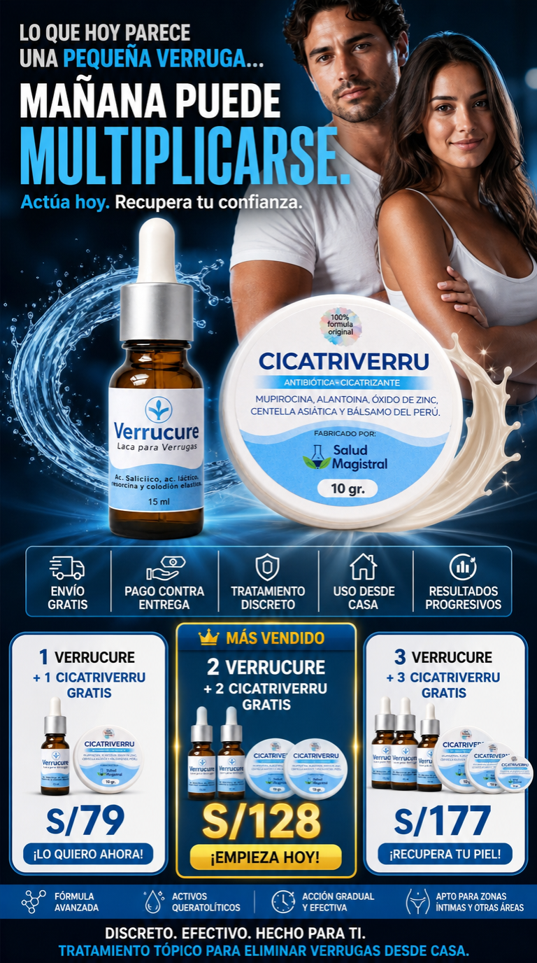 VERRUCURE + CICATRIVERRU DE REGALO 🎁 (VPH)