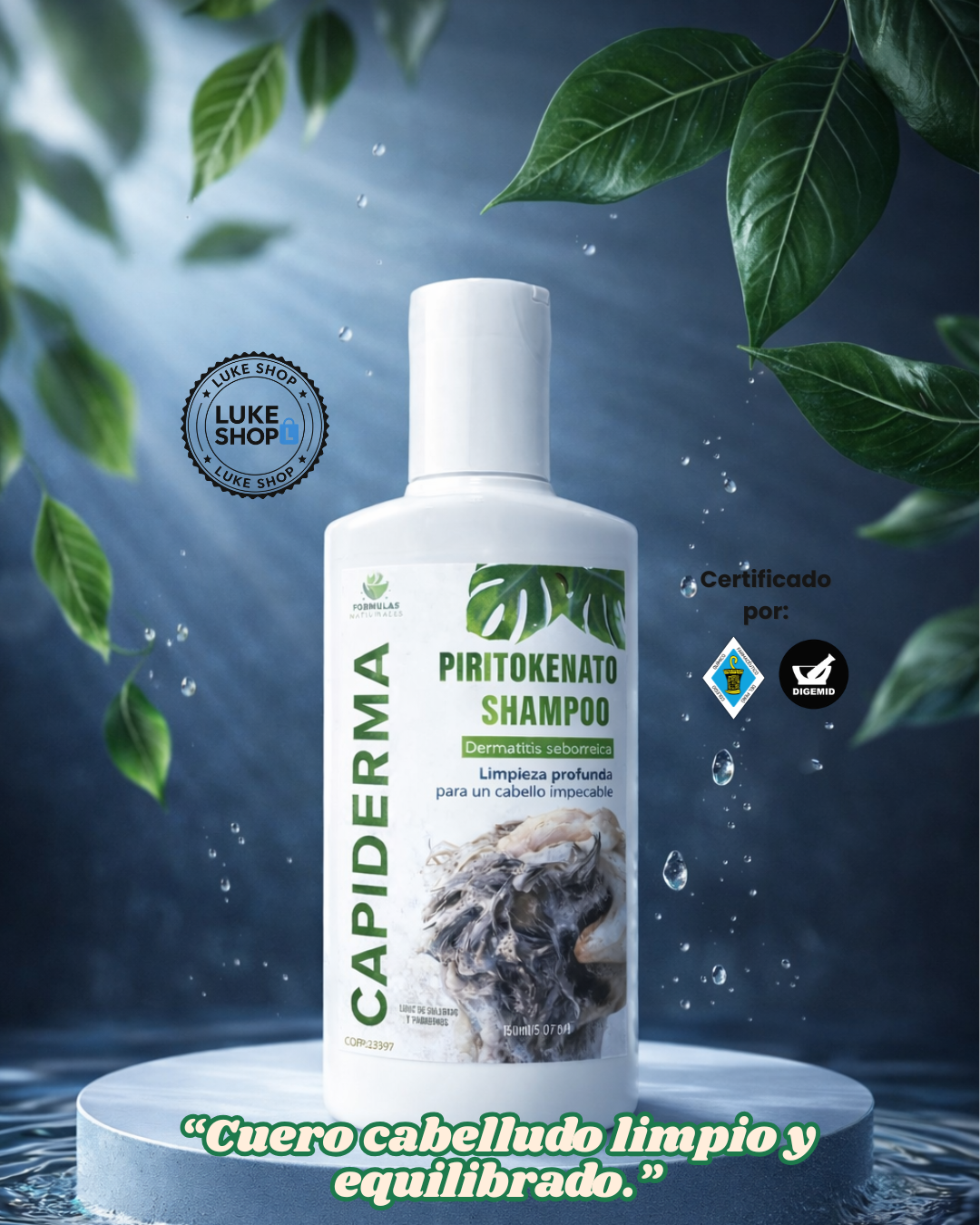 CAPIDERMA (Shampoo para dermatitis seborreica)
