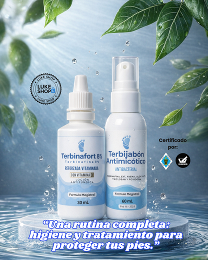 Terbinafort 8% + Terbijabón