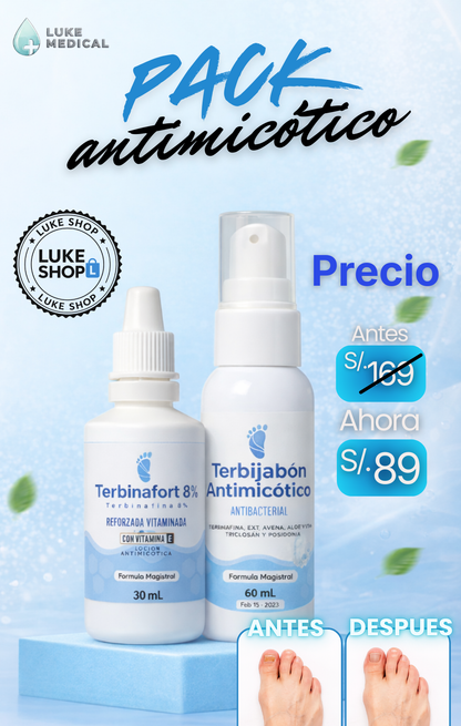 Terbinafort 8% + Terbijabón